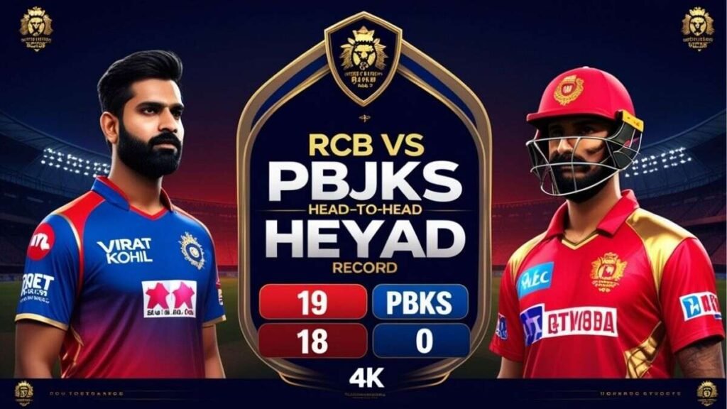Royal Challengers Bengaluru vs Punjab Kings.