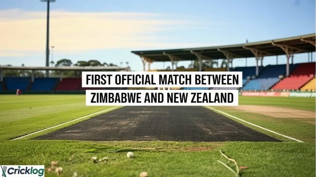 Zimbabwe vs New Zealand first match.