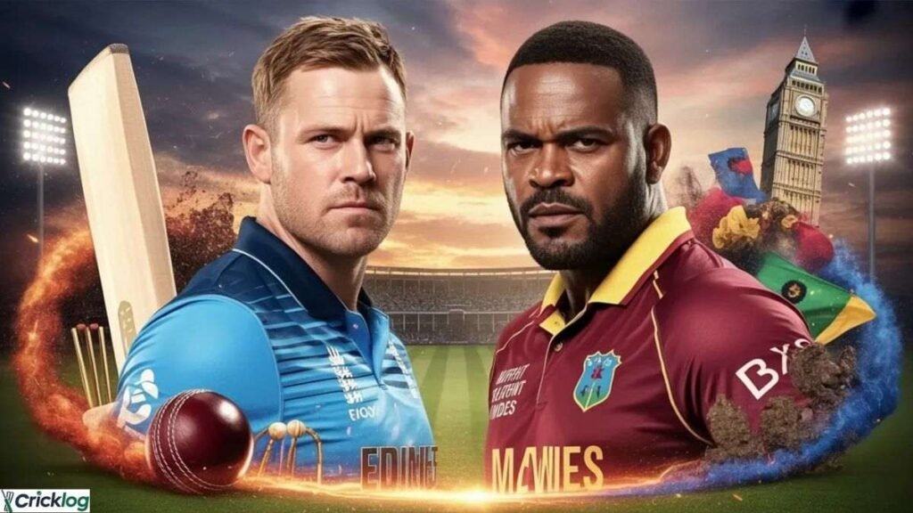 England Cricket Team vs West Indies Cricket Team Timeline