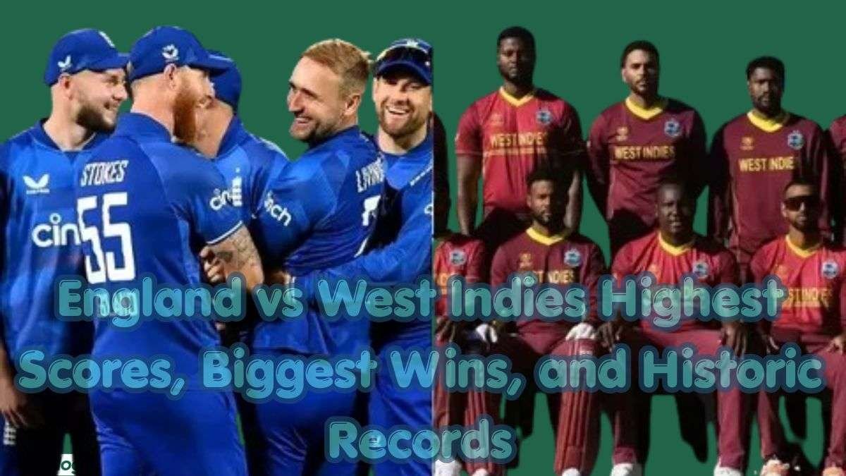 England and West Indies cricket teams