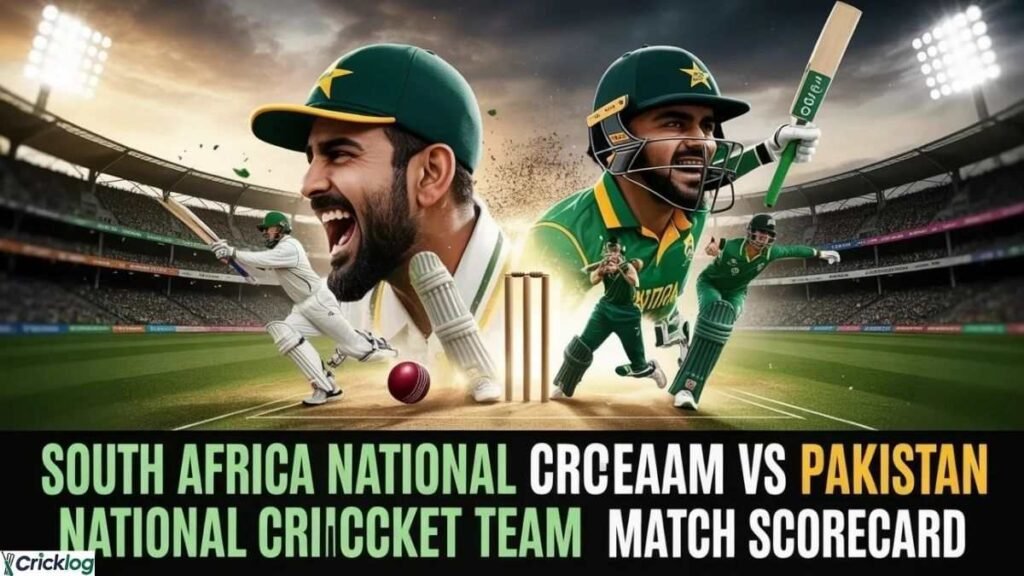 south africa national cricket team vs pakistan national cricket team match scorecard