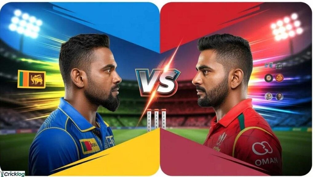 Sri Lanka National Cricket Team vs Oman National Cricket Team Timeline
