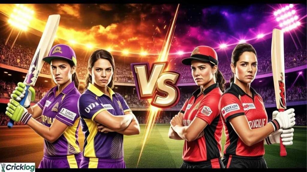 up warriorz vs royal challengers cricket timeline​