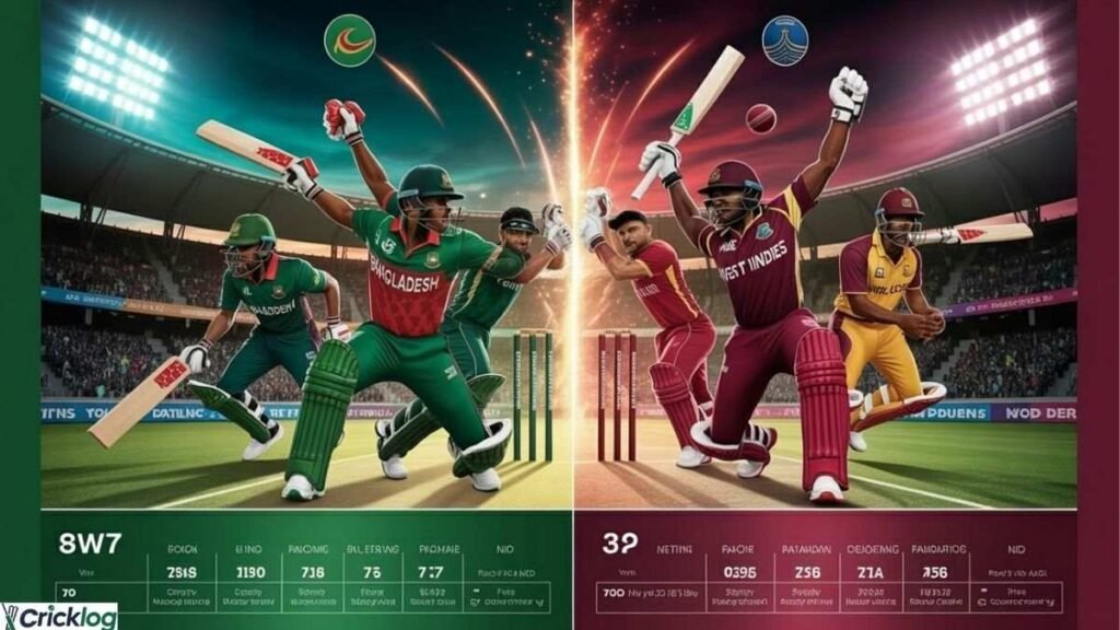 Bangladesh National Cricket Team vs West Indies Cricket Team Timeline