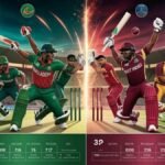 Bangladesh National Cricket Team vs West Indies Cricket Team Timeline