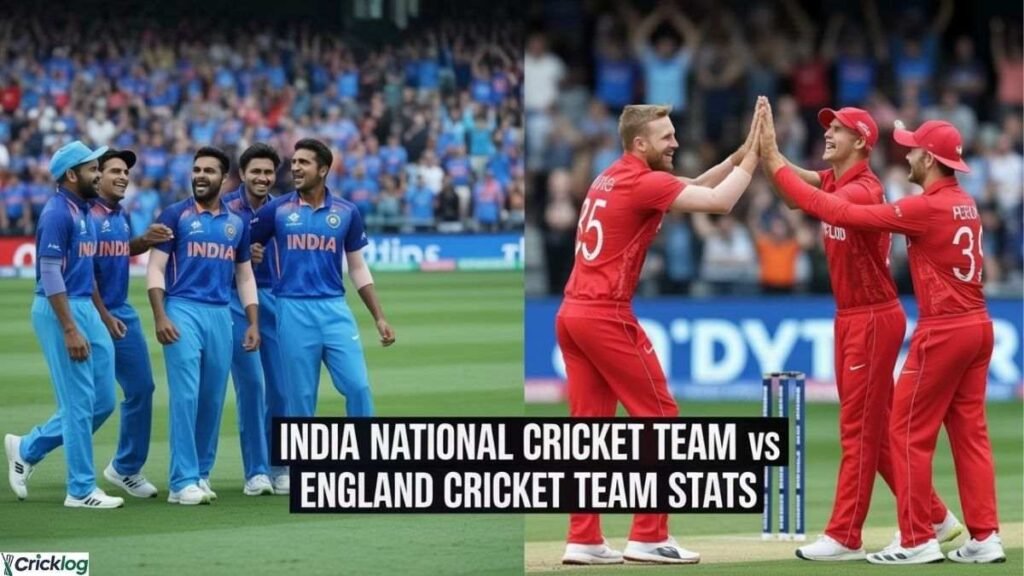 India National Cricket Team vs England Cricket Team Stats