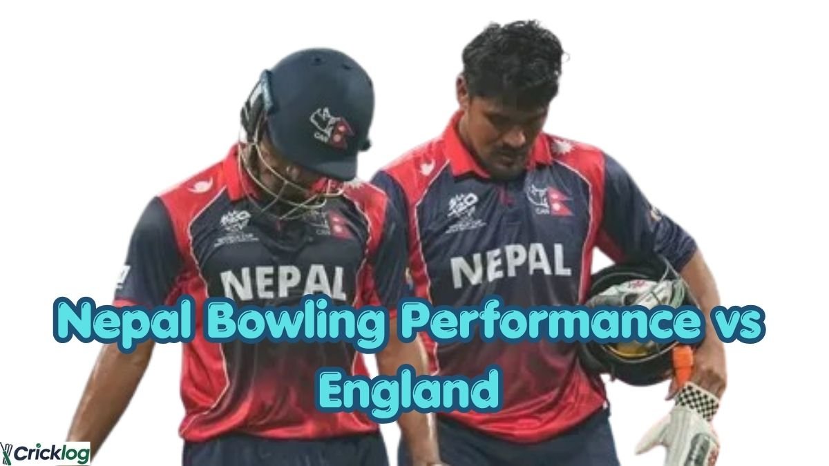 England vs Nepal cricket match poster