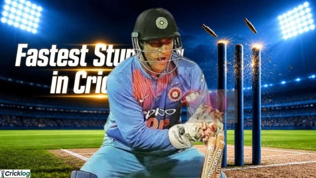 Fastest Stumping in Cricket