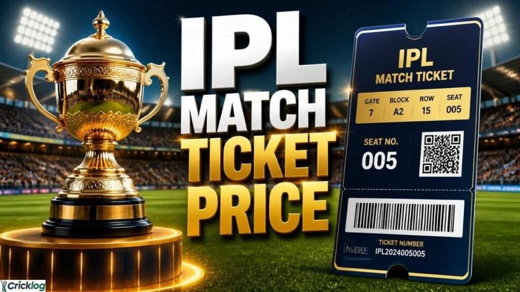 IPL Match Ticket Price