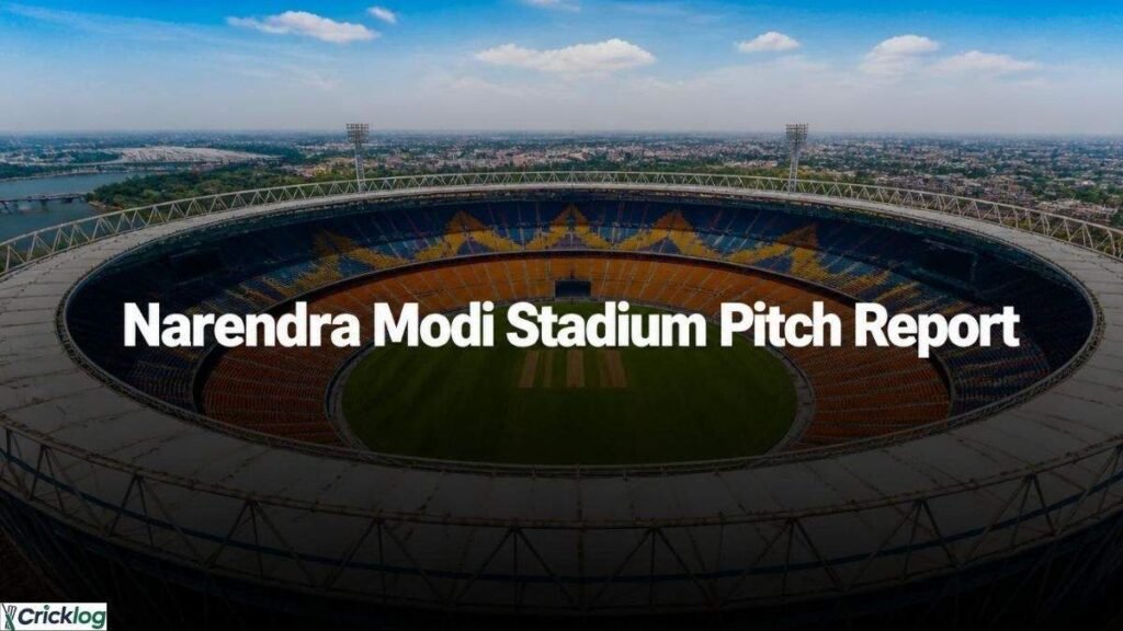 narendra modi stadium pitch report​