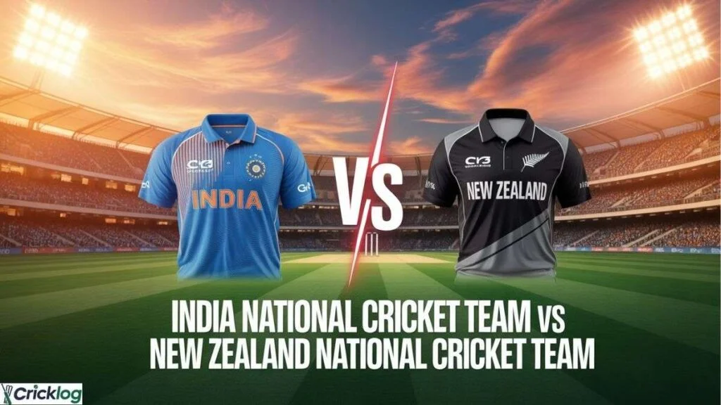 India National Cricket Team vs New Zealand National Cricket Team.
