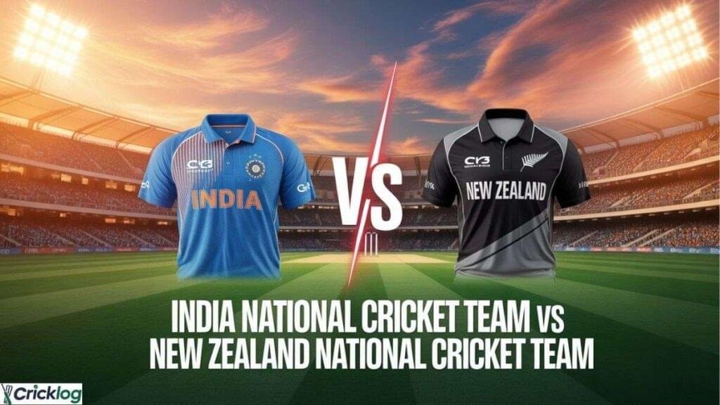 India National Cricket Team vs New Zealand National Cricket Team.