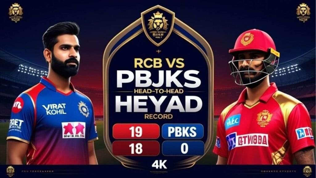 Royal Challengers Bengaluru vs Punjab Kings.