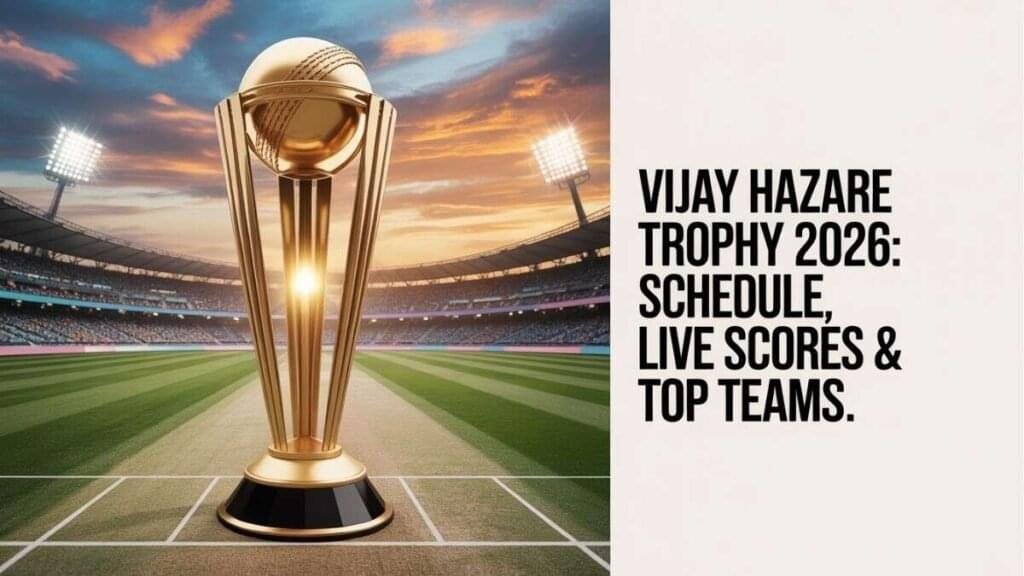 vijay hazare trophy​.