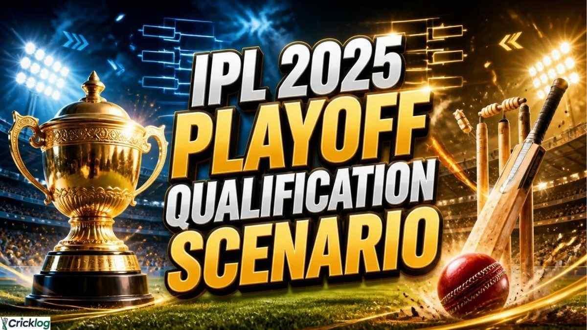 IPL 2025 Playoff Qualification Art