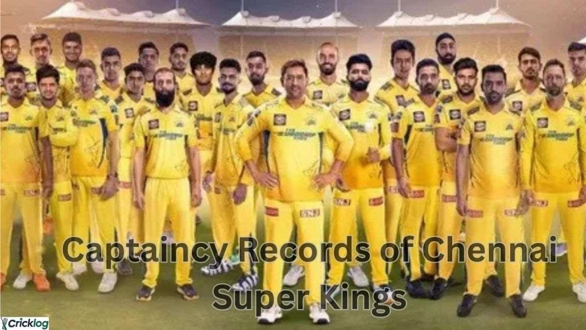 Chennai Super Kings team captaincy record image