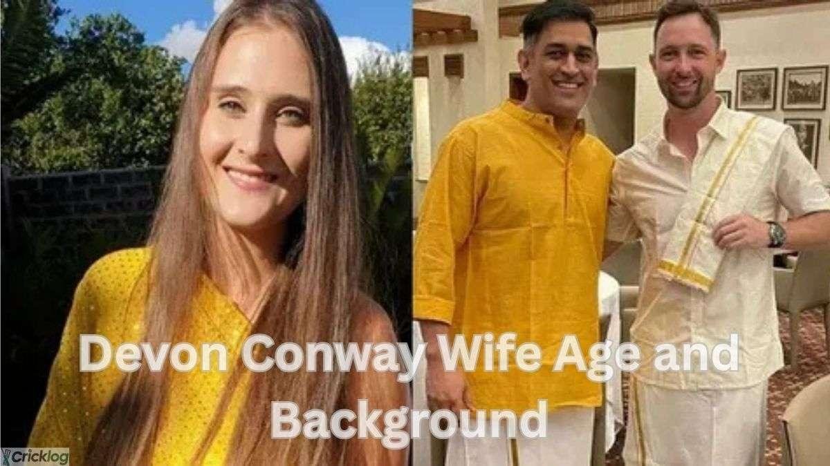 Devon Conway wife portrait and family photo