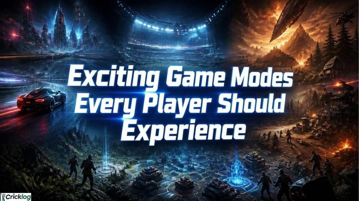 Exciting online game modes with racing, strategy, and action scenes