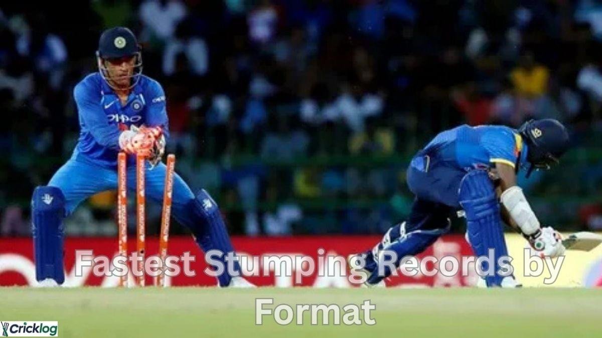 Fastest stumping record in cricket match