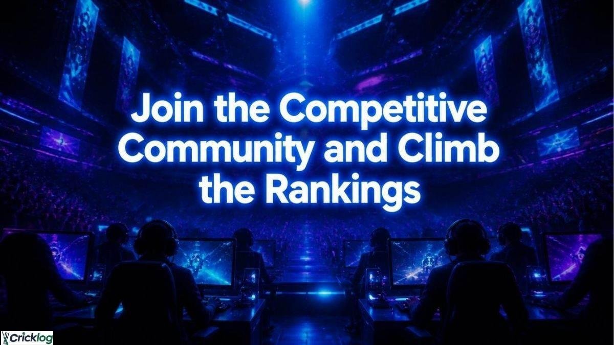 Competitive esports players competing in a gaming tournament