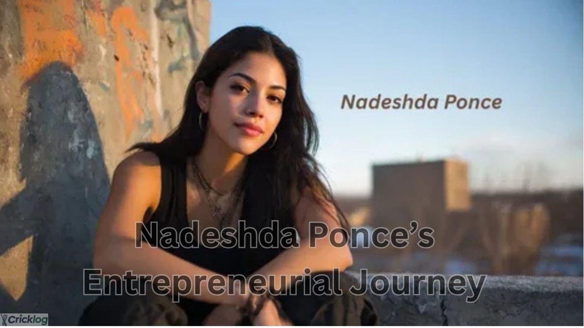 Nadeshda Ponce sitting outdoors portrait