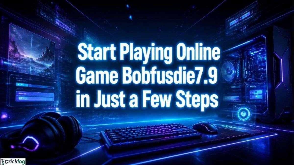 RGB gaming setup for starting an online game