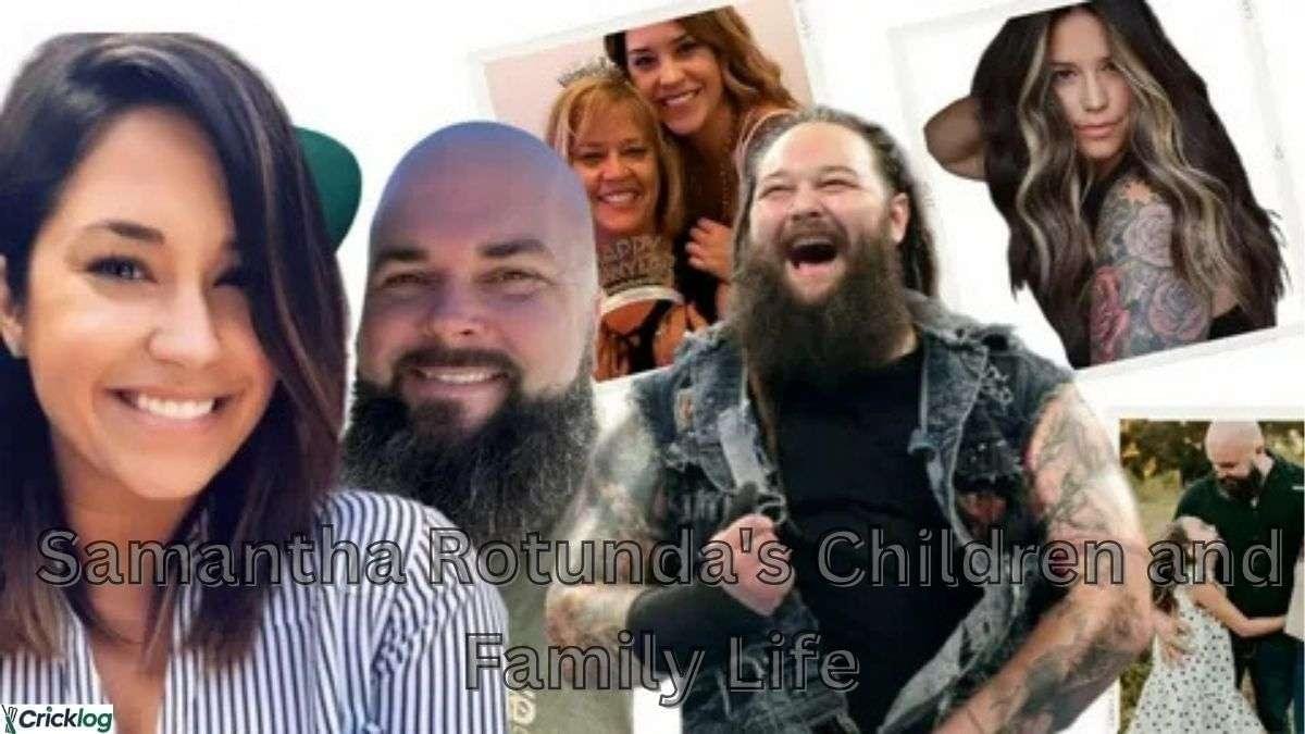 Samantha Rotunda with family members