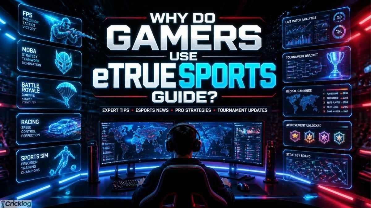 Why gamers use eTrueSports Guide infographic