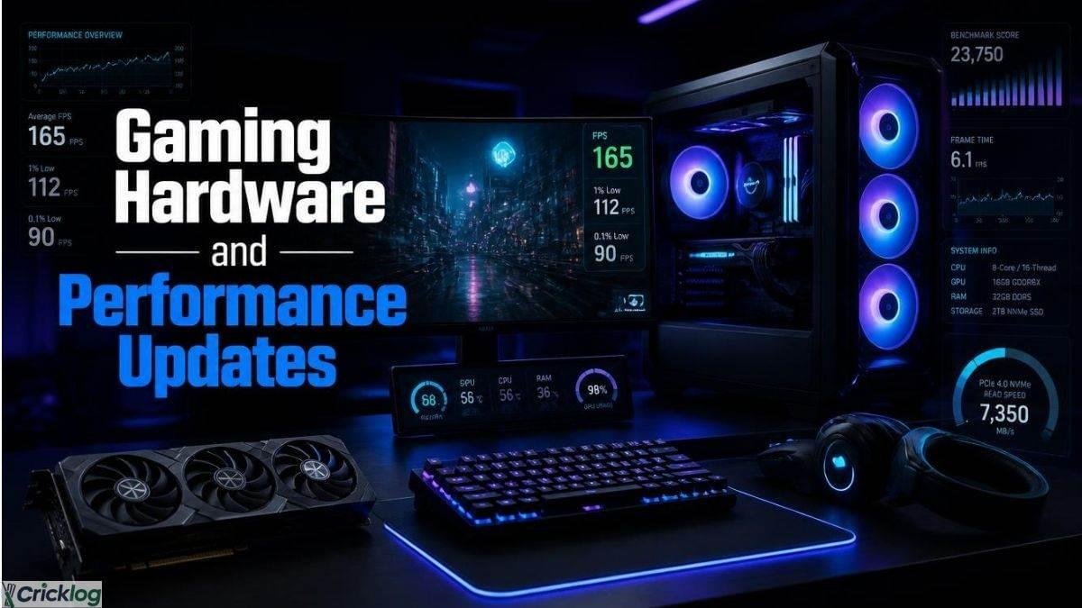 Gaming hardware and performance updates with RGB gaming PC and graphics card