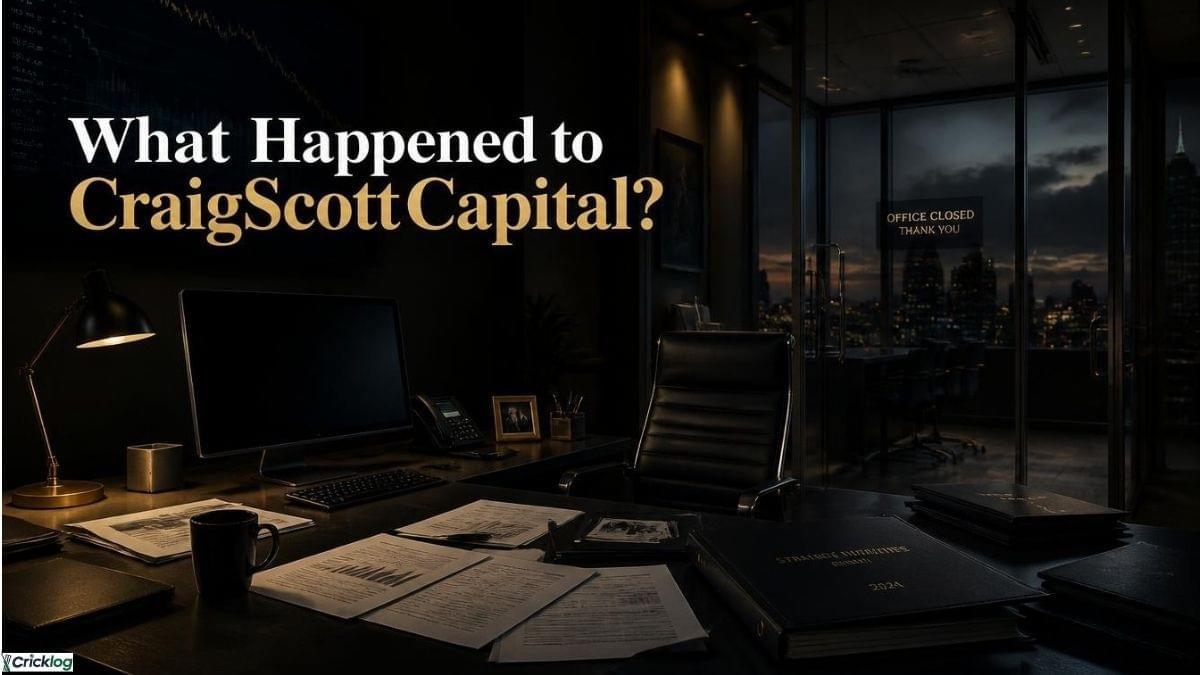 Closed CraigScott Capital office